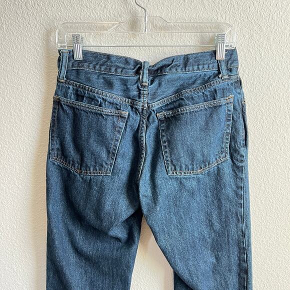 Gap Straight Fit Low Rise Jeans Men's 29x32 Dark Wash Cotton - Picture 4 of 7